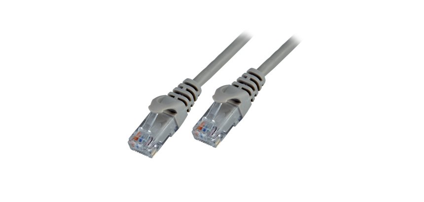 MCL Cable Ethernet RJ45 Cat6 10.0 m Grey câble de réseau Gris 10 m U/UTP (UTP)