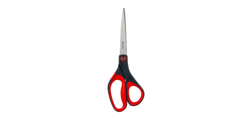 Scotch 7000034000 stationery/craft scissors Art & Craft scissors, Office scissors, Universal Straight cut Red