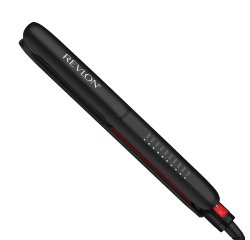 Revlon RVST2211PE hair styling tool Straightening iron Warm Black, Red 1.8 m
