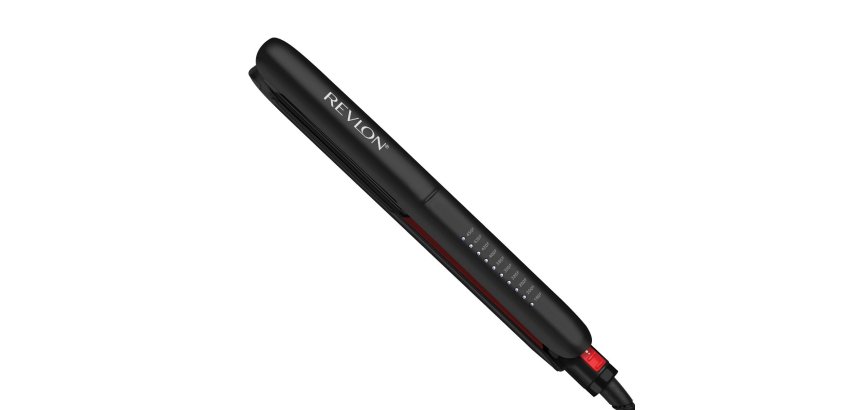 Revlon RVST2211PE messa in piega Piastra per capelli Caldo Nero, Rosso 1,8 m