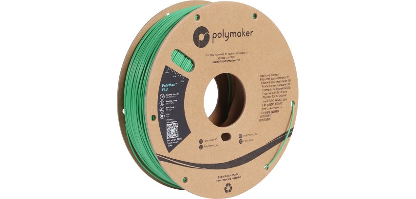 Polymaker PA06006 3D Printing Material Polylactic Acid (PLA) Green 750 g