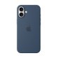 Apple Coque en silicone avec MagSafe pour iPhone 16 Plus - Denim