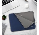 Mobilis 049021 sacoche d'ordinateurs portables 35,6 cm (14") Housse Bleu, Gris
