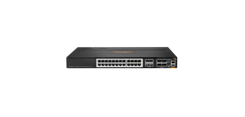 HPE Aruba Networking CX 8100 24x10G Base-T 4x10G SFP+ 4x40/100G QSFP28 FB 3Fan 2AC PSU Géré L3 10G Ethernet (100/1000/10000) 1U