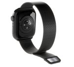 SBS Bracelet pour montre maille App Watch Noir- boîtier 38-40-41mm