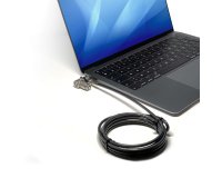 Port Designs 901234 câble antivol Noir