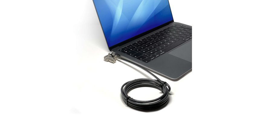 Port Designs 901234 câble antivol Noir