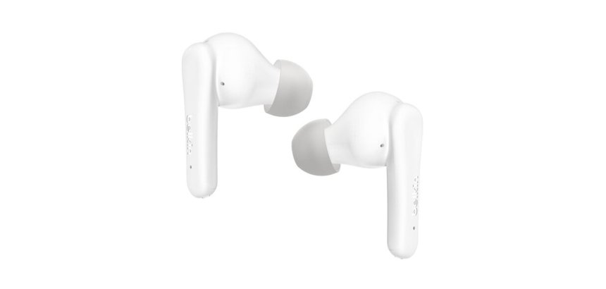 Belkin SoundForm Rhythm Casque Avec fil &sans fil Ecouteurs Appels/Musique USB Type-C Bluetooth Blanc