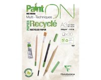 PaintON Recyclé bloc collé 30F A3 250g
