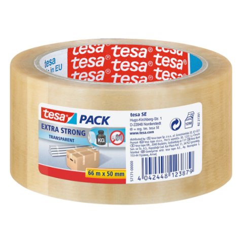 TESA 571710000004 stationery tape 66 m PVC Chamois (colour) 1 pc(s)