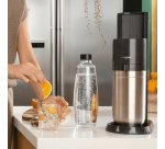 Machine à soda et eau gazeuse Sodastream DUO Noire + 2 carafes + 2 bouteilles