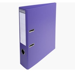 Classeur levier exacompta a4 pvc capacite 665 feuilles     robuste et ergonomique dos de 70 mm dim 32x29 cm coloris