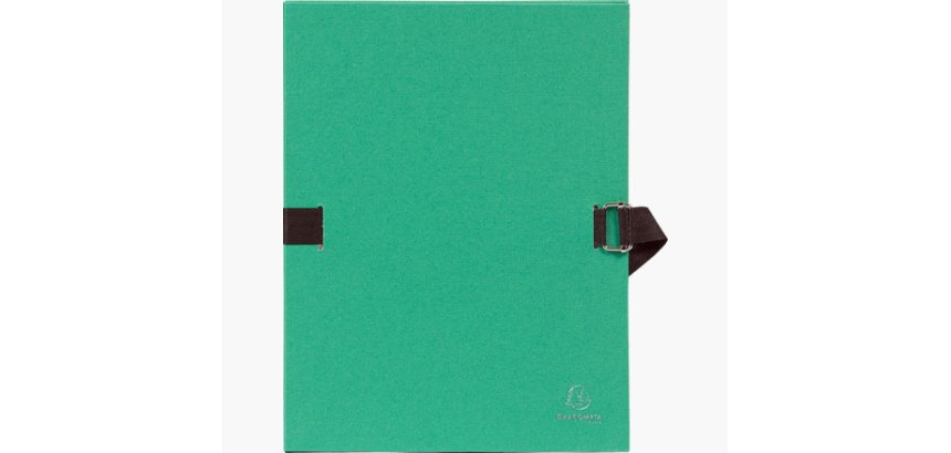 Chemise à dos extensible, A4, carton, vert clair
