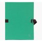 Chemise à dos extensible, A4, carton, vert clair