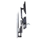 Ergotron StyleView Sit-Stand Combo System with Worksurface 61 cm (24") Muur Aluminium
