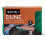 Perfetto 12605 spugna Rettangolare Verde 2 pz