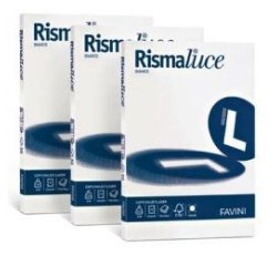 Carta Rismaluce - A4 - 140 gr - bianco - Favini - conf. 200 fogli