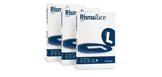 Carta Rismaluce - A4 - 140 gr - bianco - Favini - conf. 200 fogli