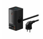 Baseus PowerCombo Universal Negro Corriente alterna Carga rápida Interior