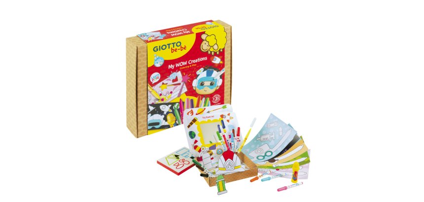 Giotto Bebe My Wow Creations felt pen Multicolour 24 pc(s)