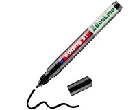 Marqueur edding 51 ecoline peinture base eau pointe      ogive 1/2mm coloris noir