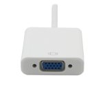 MCL CG-294C câble vidéo et adaptateur 0,2 m VGA (D-Sub) DisplayPort Blanc