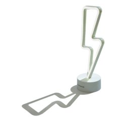 Muitomas NEONTBOLT table lamp Non-changeable bulb(s) Neon White