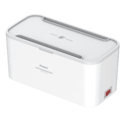 Energizer EPB2500W03EU prolunghe e multiple 2 m 5 presa(e) AC Interno Bianco