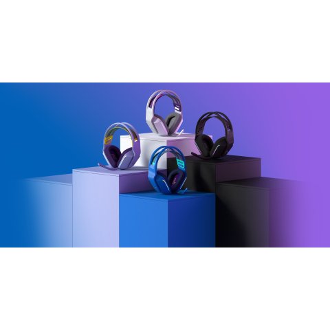 Logitech G 981-000890 auricular y casco Auriculares Inalámbrico Diadema Juego Lila
