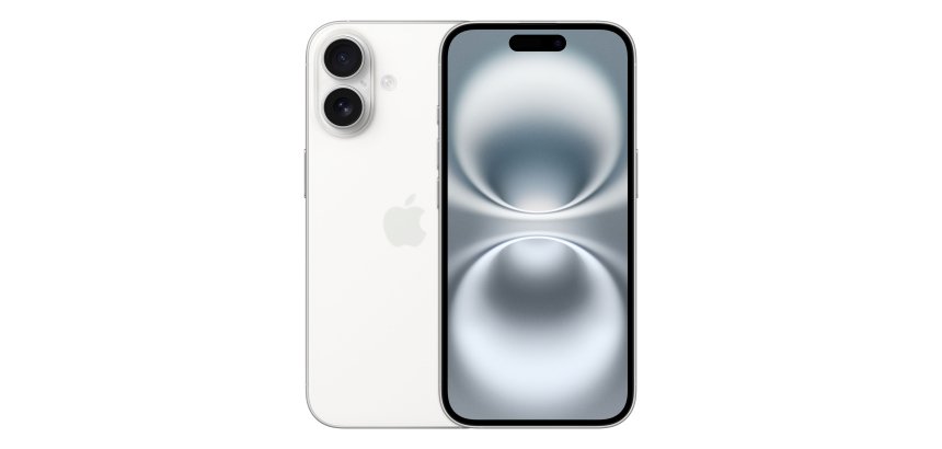 Apple iPhone 16 15,5 cm (6.1") SIM doble iOS 18 5G USB Tipo C 128 GB Blanco