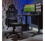 X Rocker 2023027 Siège pour jeu vidéo Siège de jeu sur PC Siège rembourré Noir