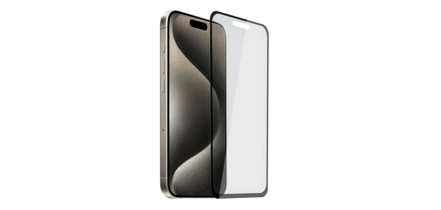 Akashi ALTVTI15PGLA écran et protection arrière de téléphones portables Protection d'écran transparent Apple 1 pièce(s)