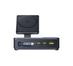 Baseus Nomos Universal Negro Corriente alterna Cargador inalámbrico Carga rápida Interior
