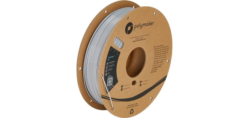 Polymaker PC02005 3D-printmateriaal Polycarbonaat (PC) Grijs 750 g