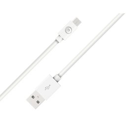 Bigben Connected CBLMIC1M2RW câble USB Blanc