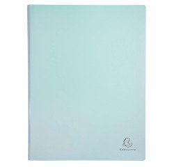 Protège-documents en polypropylène semi rigide Aquarel 40 vues - A4 - Couleurs assorties