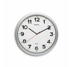 Horloge murale maul step diam. 40cm pile 1.5v aa       fournie coloris argent
