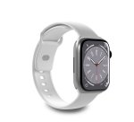 SBS Bracelet pour montre PURO band Apple Watch Blanc- boîtier 42-44-45-49mm