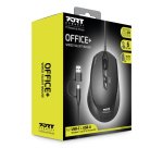 Port Designs PORT Connect OFFICE+ souris Bureau Droitier USB Type-A + USB Type-C Optique 3200 DPI