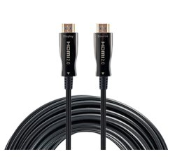 Hamlet XVCHDM-AOM10 cavo HDMI 10 m HDMI tipo A (Standard) Nero