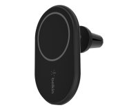 Belkin WIC004BTBK-NC chargeur d'appareils mobiles Smartphone Noir Allume-cigare Recharge sans fil Charge rapide Auto