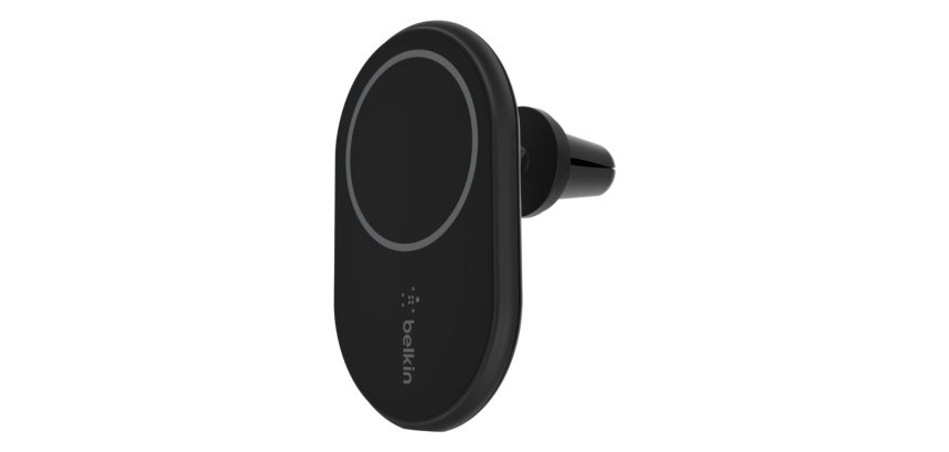 Belkin WIC004BTBK-NC chargeur d'appareils mobiles Smartphone Noir Allume-cigare Recharge sans fil Charge rapide Auto