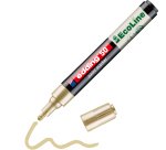 Marqueur edding 50 ecoline peinture base eau pointe      ogive 2/3mm coloris or
