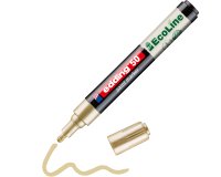 Marqueur edding 50 ecoline peinture base eau pointe      ogive 2/3mm coloris or