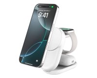 Belkin Qi2 Fitness tracker, Casques, Smartphone, Smartwatch Blanc USB Recharge sans fil Charge rapide Intérieure