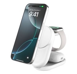 Belkin Qi2 Fitness tracker, Casques, Smartphone, Smartwatch Blanc USB Recharge sans fil Charge rapide Intérieure