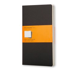 Moleskine Cahier writing notebook 80 sheets Black