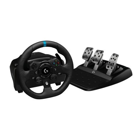 Logitech G G923 Noir USB 2.0 Volant + pédales Analogique/Numérique PC, Xbox One, Xbox Series S, Xbox Series X