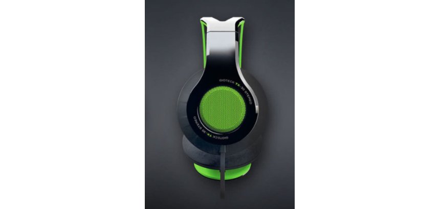 Gioteck TX-30 Headset Wired Head-band Gaming Black, Green