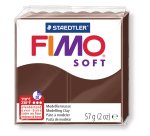 Pâte à modeler fimo soft coloris chocolat pain 57g